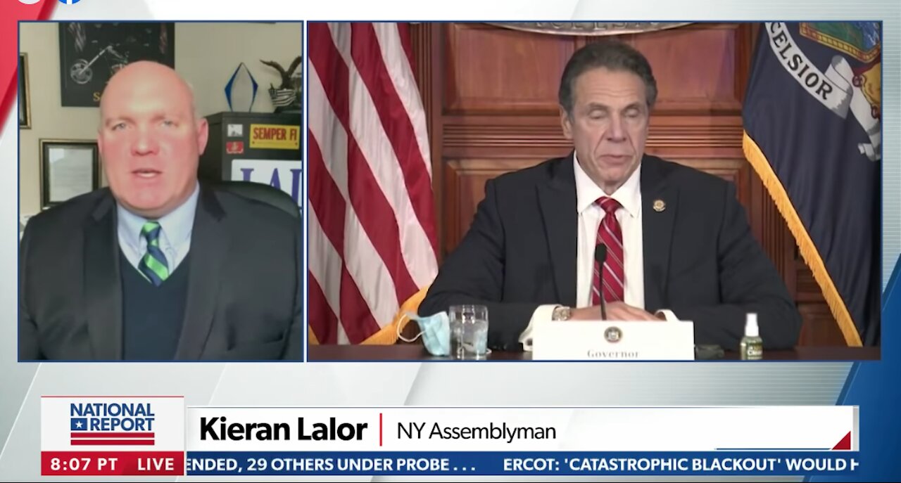 Lalor on Newsmax Discussing Impeachment of NY Gov. Andrew Cuomo