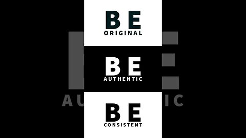be original, be authentic, be consistent #jgraydigital