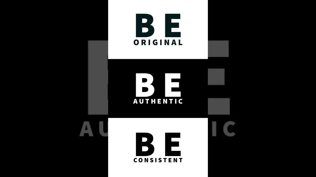be original, be authentic, be consistent #jgraydigital