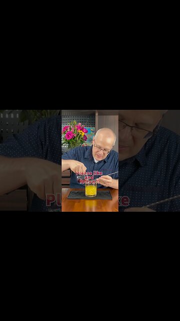 Mixing Magic: Crafting the Perfect Tequila Sunrise in Minutes! #shorts