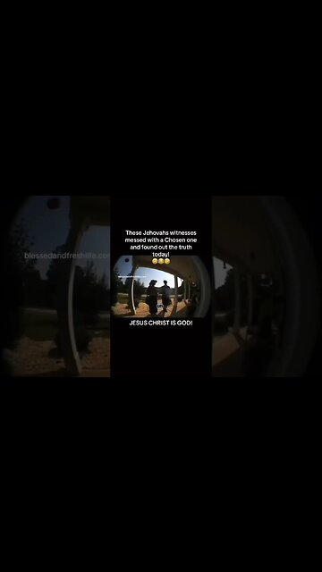 Jehovah Witness Knock on WRONG Door!