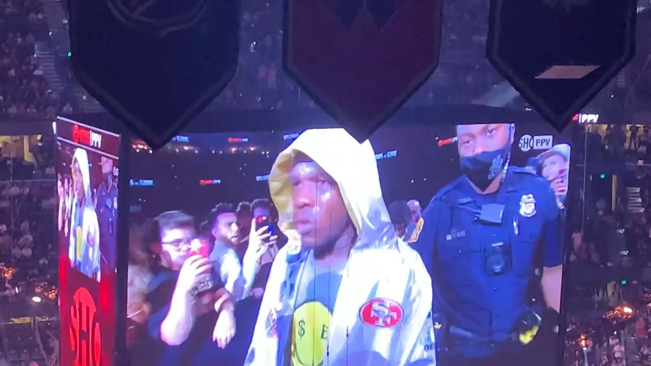 Frank Gore Walkout | Paul/Woodley 2