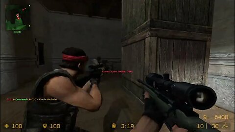 Counter Strike Source Cobblestone Bots #19 Only Sniper Rifles
