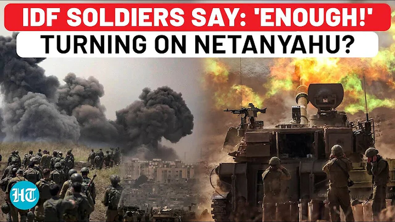 IDF Army Begins to Crumble. Furious Israeli Soldiers Turn Against Netanyahu. Gaza War Pushes IDF to Brink