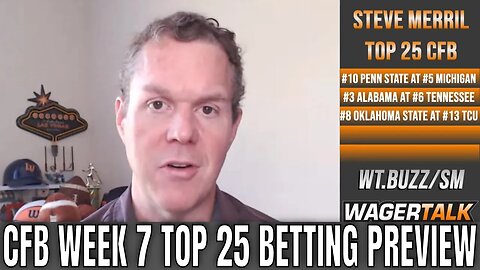 College Football Week 7 Picks and Odds | Top 25 College Football Betting Preview & Predictions