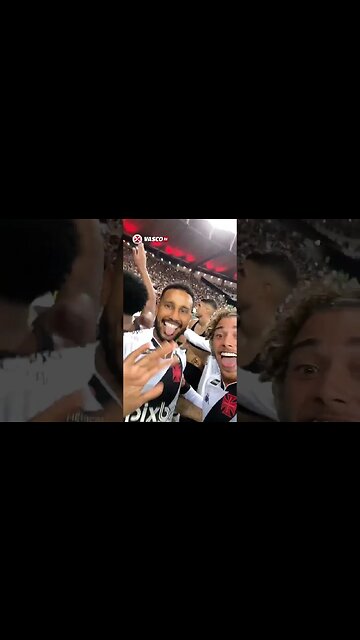 Figueiredo filmando e cantando com a torcida - Flamengo 0x1 Vasco
