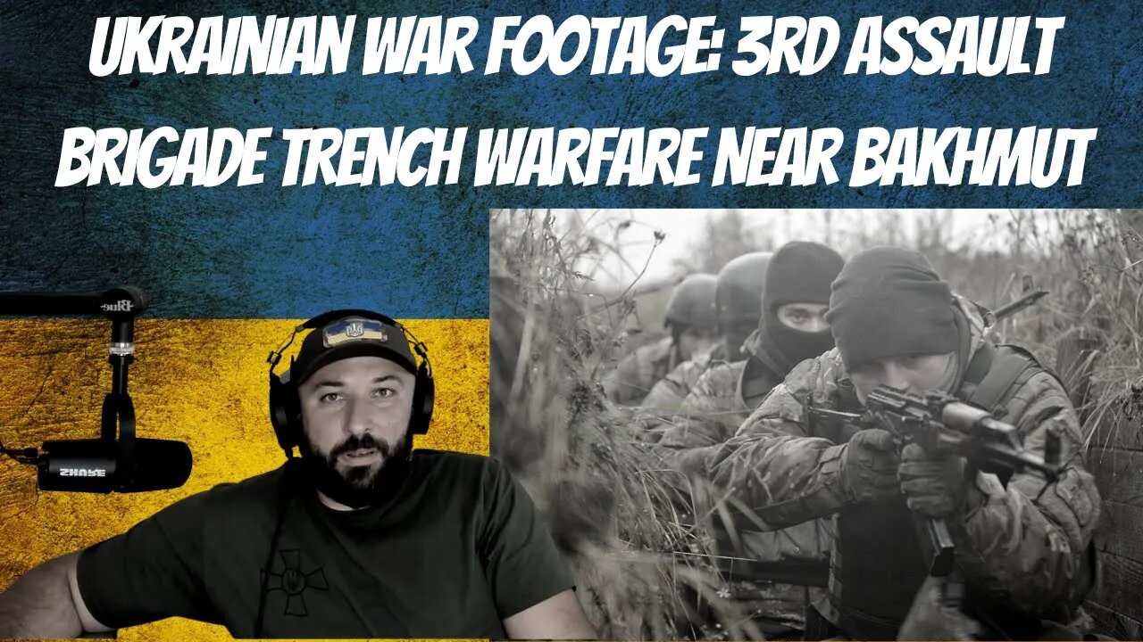 Ukrainian War Footage: 3rd Assault Brigade Trench Warfare Near Bakhmut, Ukraine June 2023