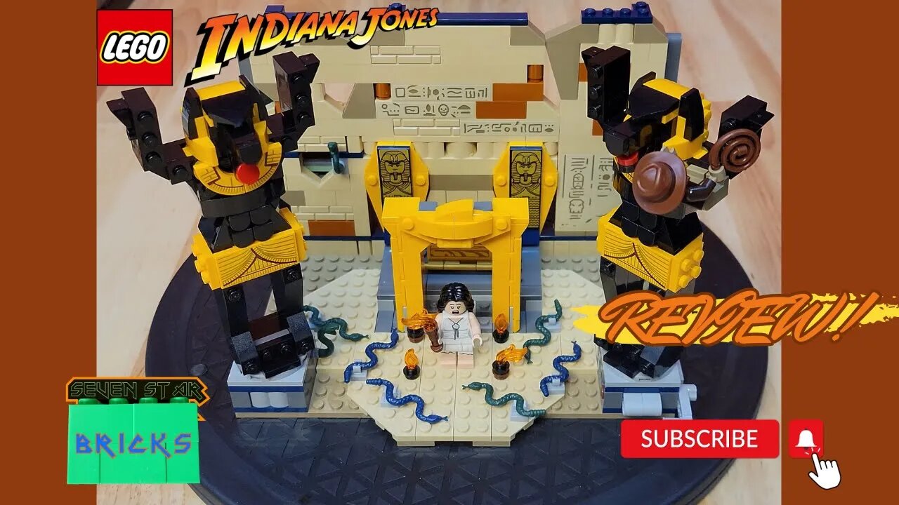 Lego Indiana Jones set 77013 Escape from the lost temple REVIEW! - 600 pcs