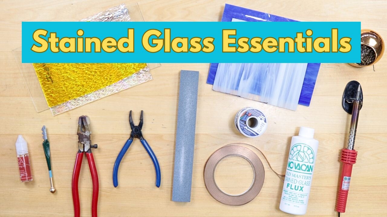 Essential tools for stained glass making | Stained Glass DIY