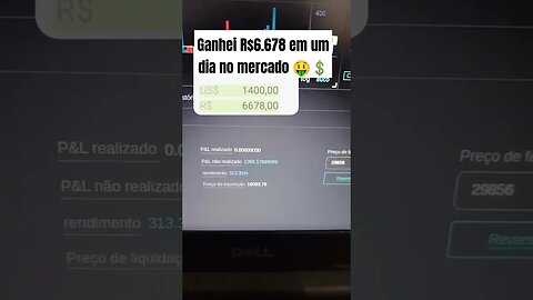 Ganhei R$6.678 em uma unica operação no mercado futuro #criptomoedas #bitcoin #bitget