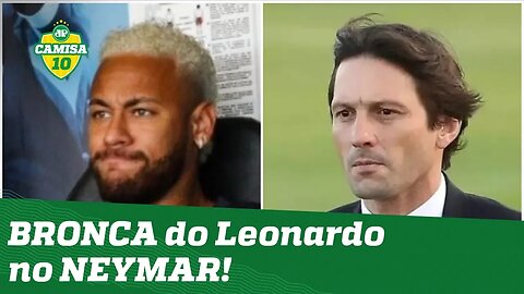 ESQUENTOU! PSG tem EMBATE Leonardo x Neymar no vestiário! Saiba detalhes!