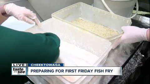 Plan on getting a fish fry? Thuy Lan Nguyen is live at Leonard Post VFW in Cheektowaga where they're serving up some good eats