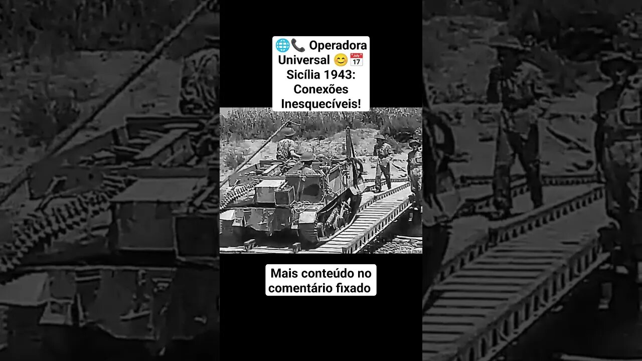 🌐📞 Operadora Universal 😊📅 Sicília 1943: Conexões Inesquecíveis! #ww2 #war #guerra