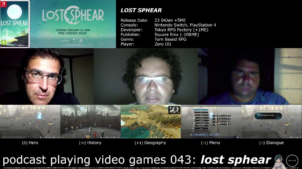 podcast playing video games 043: lost sphear