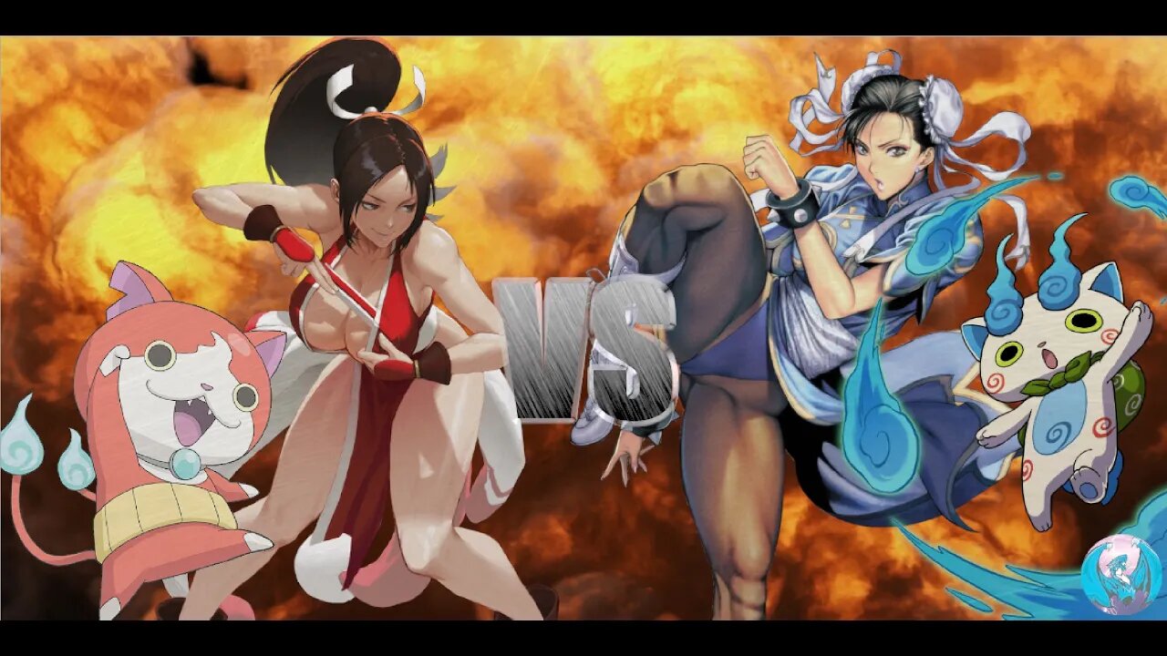 MUGEN - Request - Jibanyan & Mai Shiranui VS Komasan & Chun-Li - See Description