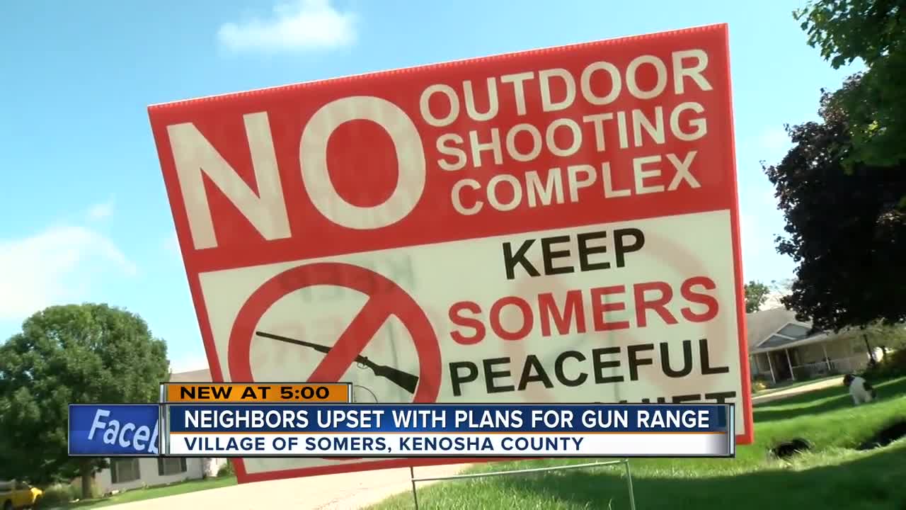 Neighbors upset with plans for outdoor gun range