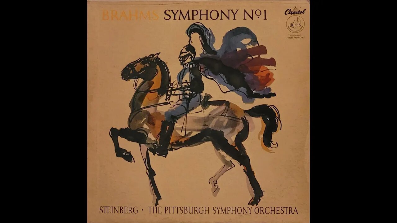 William Steinberg, The Pittsburgh Symphony Orchestra – Brahms Symphony No. 1