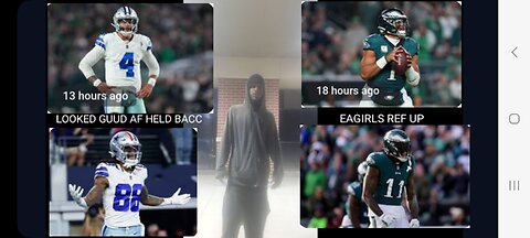 PHILLY EAGIRLS VS DALLAS COWBOYS WAS NOT DA WAY WE WANTED TOO END REFS HELP EAGIRLS BAD💪🏾💯