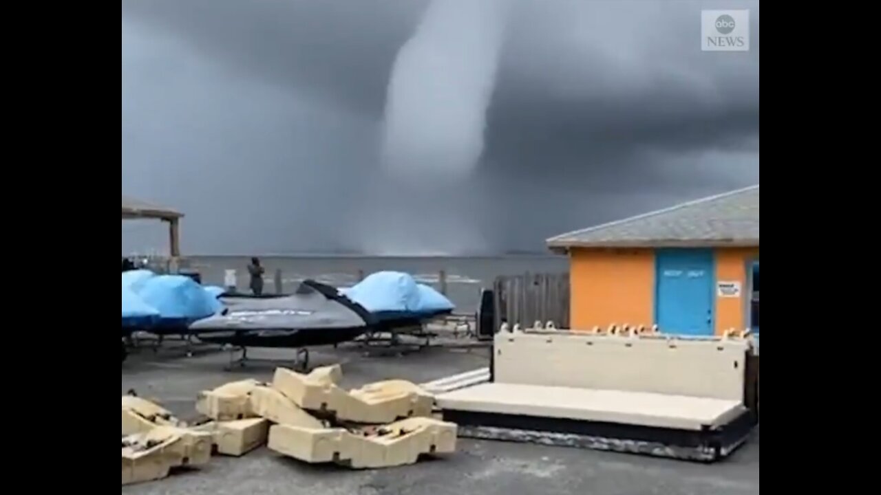 Massive Waterspout Near Seaside Heights, NJ