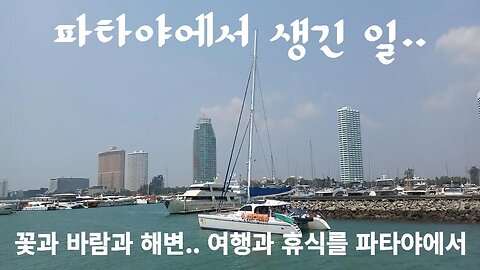 파타야에서 생긴일, 꽃과 바람과 파도, 여행과 휴식을 함께하는 추억의 동남아여행, 같이가자 다시한번, follow me travel, with me together,