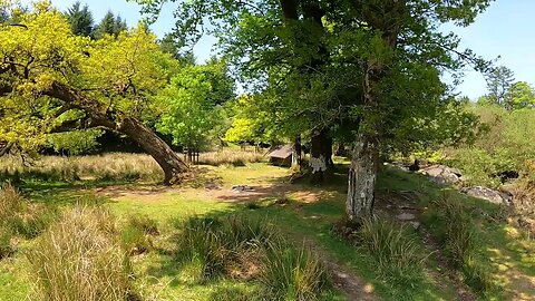 At campsite riverside wildcamping. timelapse. GoPro Darmoor 24th May 2023