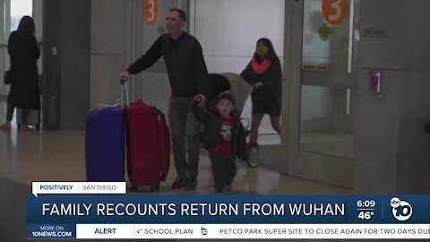 Family recounts return from Wuhan