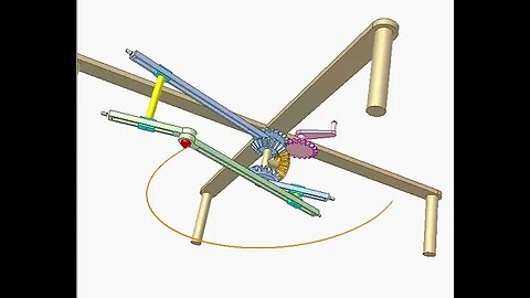2207 Drawing ellipse mechanism 7