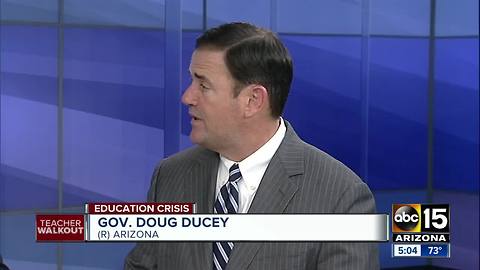 Governor Ducey announces teacher deal