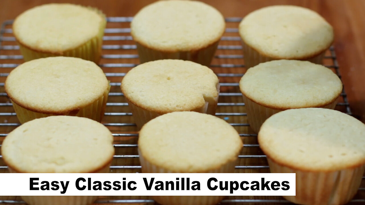 Vanilla Cupcakes Recipe