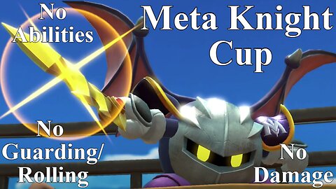 Kirby and the Forgotten Land: Meta Knight Cup (No Damage | No Abilities | No Guarding/Rolling)