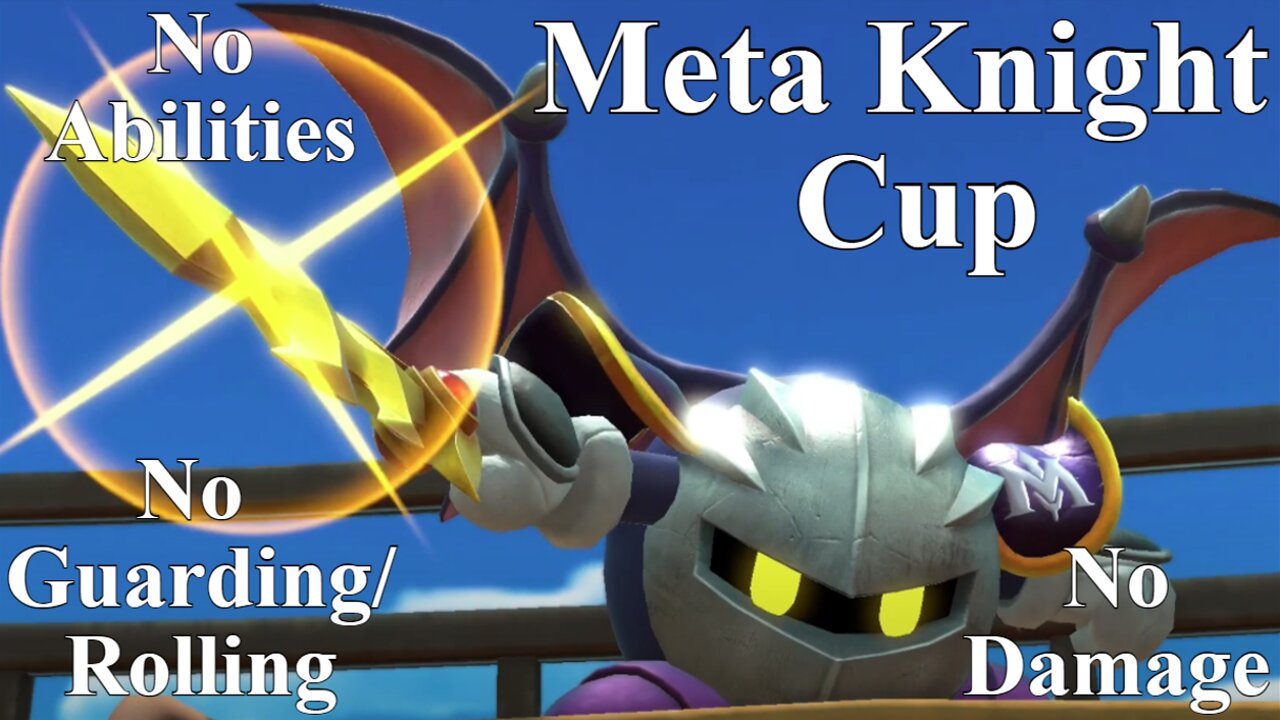 Kirby and the Forgotten Land: Meta Knight Cup (No Damage | No Abilities | No Guarding/Rolling)