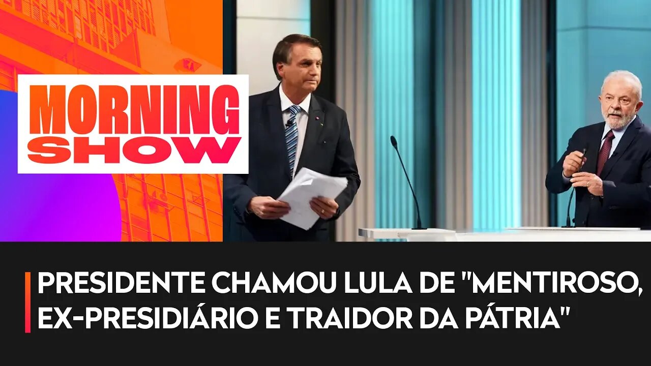 Bolsonaro para Lula: "Rachadinha é teu filho roubando milhões de empresa"