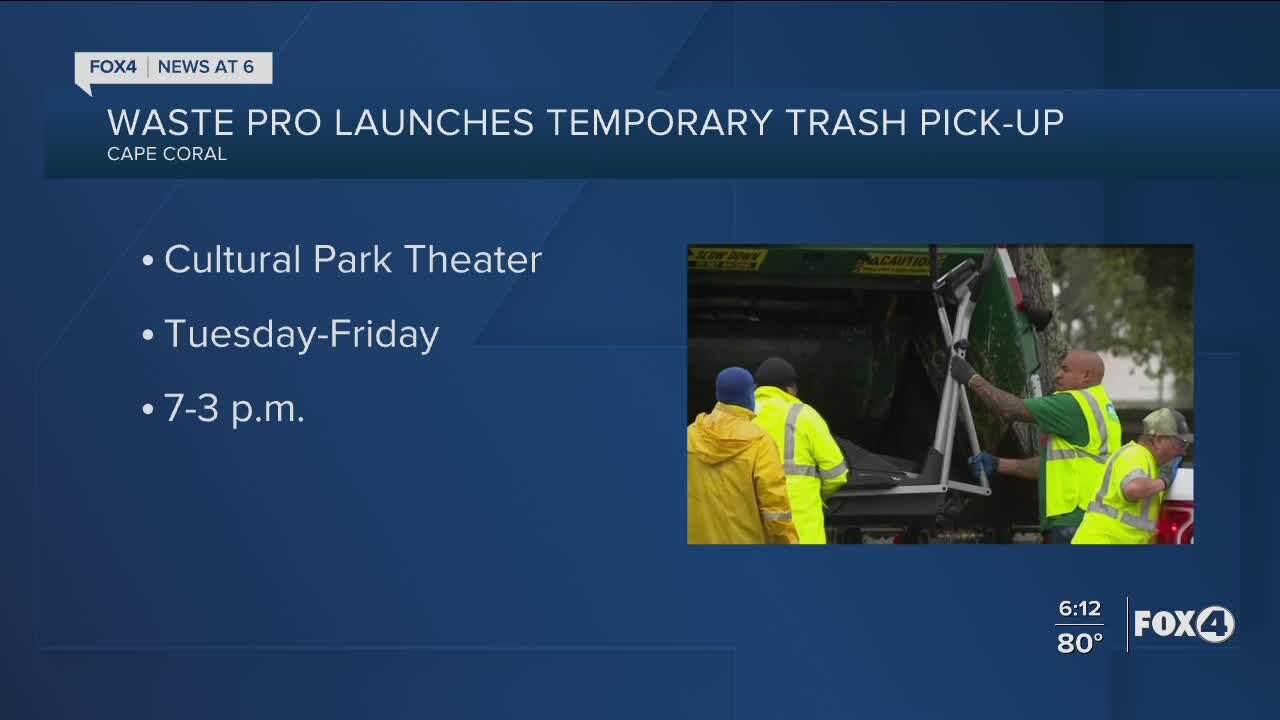 City of Cape Coral partnering with Waste Pro on trash issue