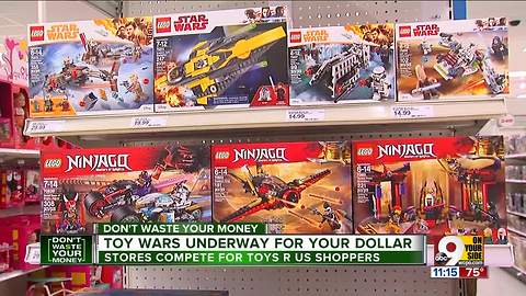 Toy store wars: Who will get Toys 'R' Us shoppers?