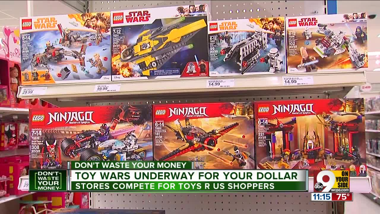 Toy store wars: Who will get Toys 'R' Us shoppers?