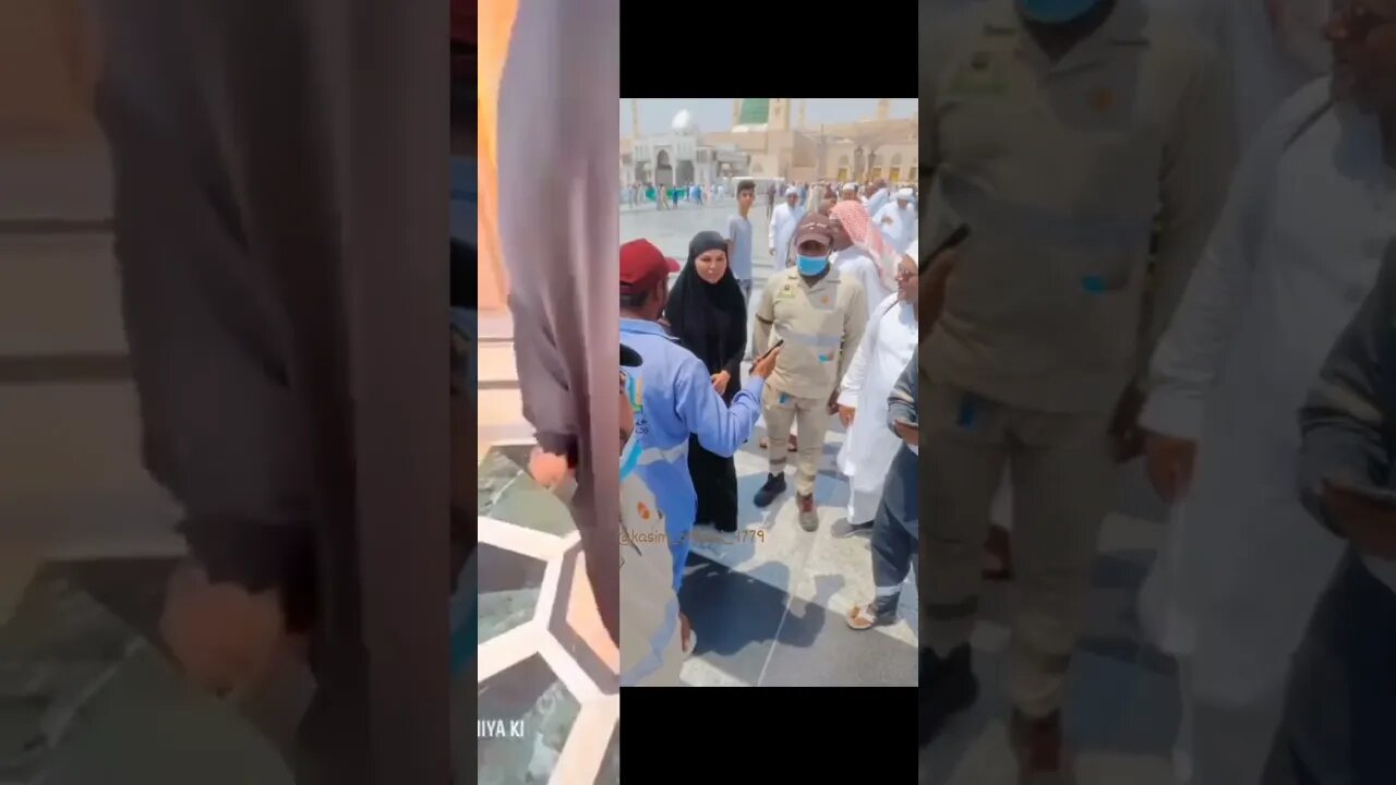 Rakhi sawant(Fatima) in madina #rakhisawant #rakhisawantumran #madina @rakhisawat2511