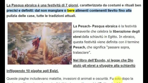 ✅(NEW) Inizia la Pasqua Ebraica quella Biblica. Come viene Celebrata dagli Ebrei al giorno di oggi?