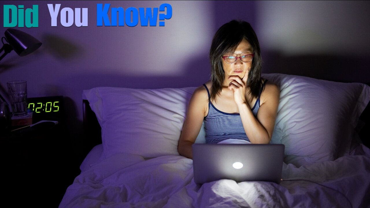 Did You Know? The Bedtime Procrastination || FACTS || TRIVIA