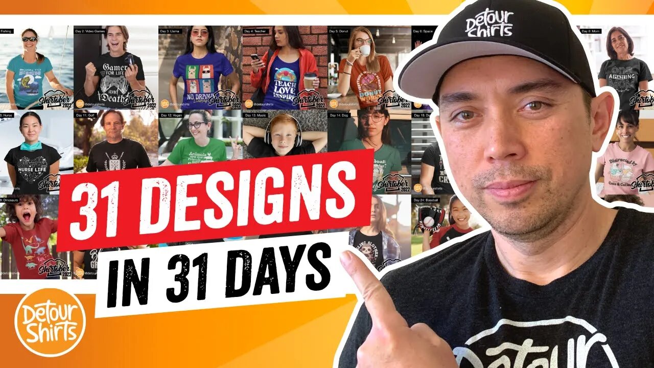 What I Learned by Designing 31 Designs in 31 Days for Print on Demand