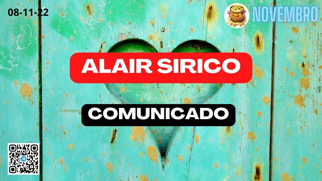 ALAIR SIRICO COMUNICADO