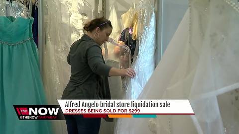 Alfred Angelo bridal shop reopens for liquidation