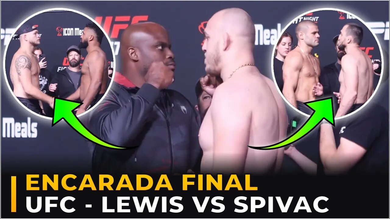 ENCARADA FINAL - DERRICK LEWIS VS SERGHEI SPIVAC