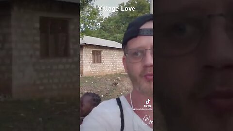 Being greeted in the village after an amazing tour #gede #kenya #village #fyp