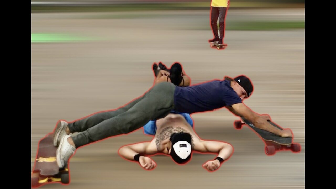 board on skateboard