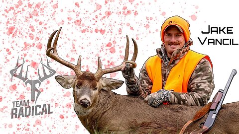 Huge Buck At Base Of Tree I Graphic Hunt
