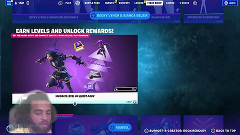 Fortnite with Rock Mercury