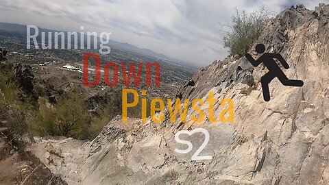 Running Down Piestewa Peak #get2steppin