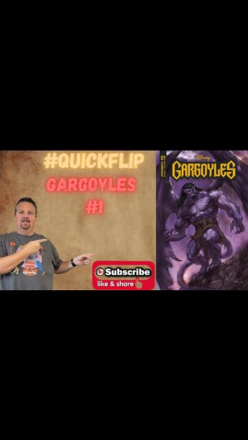 Gargoyles #1 Dynamite #QuickFlip Comic Book Review Greg Weisman,George Kambadais #shorts