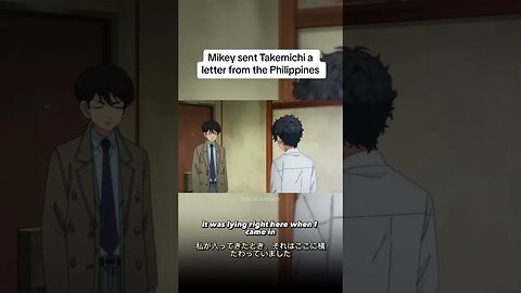Mikey sent Takemichi a letter from the Philippines 😧 #anime #tokyorevengers #fyp