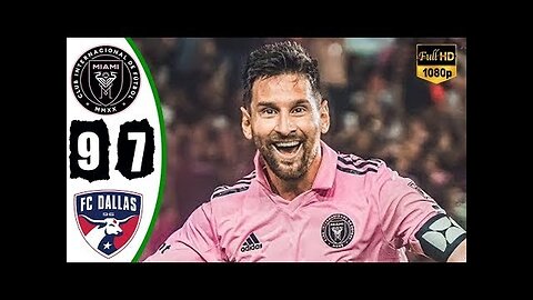 Messi Unbelievable FreeKick | Inter Miami vs Dallas FC 2 0 Highlights & All Goals 2023